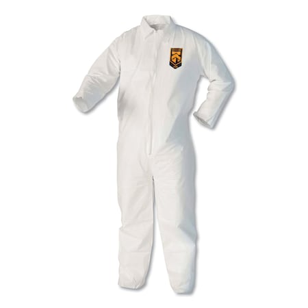 Kleenguard Coveralls, Microporous Film Laminate, White, X-Large 417-44304